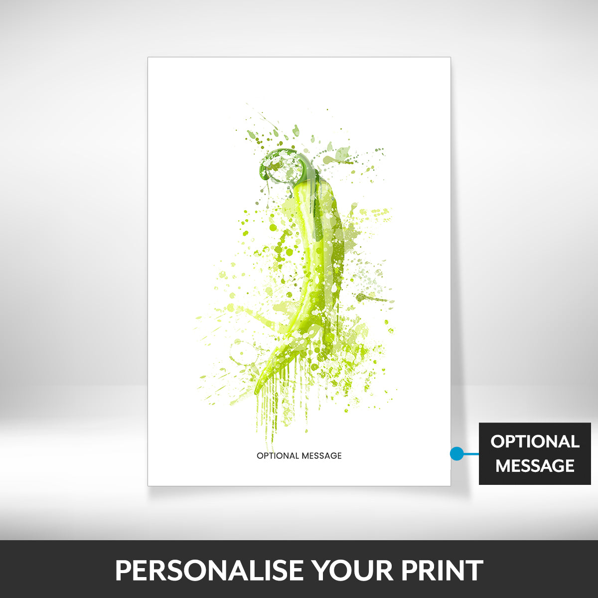 What can be personalised on this pictures for kitchen walls