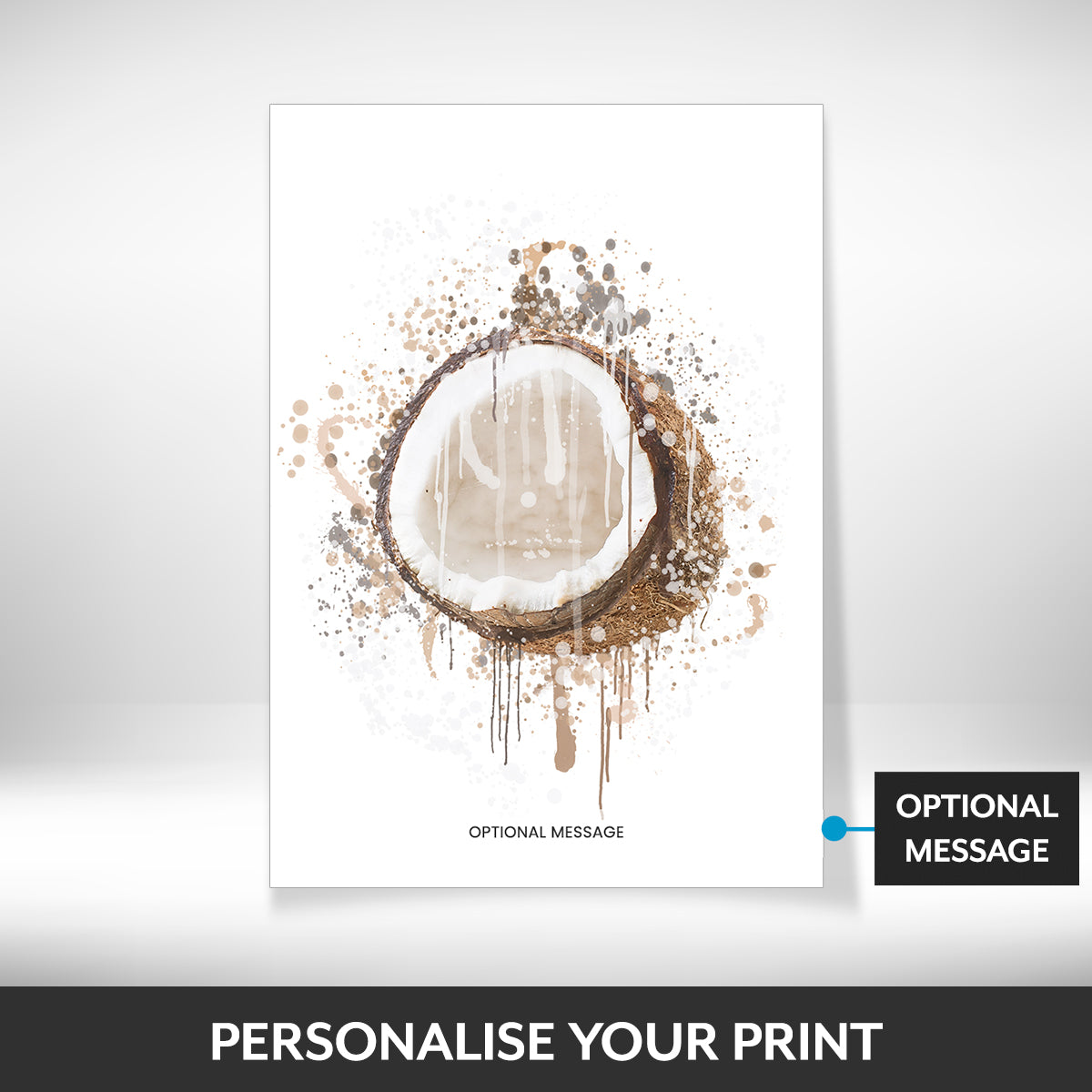 What can be personalised on this pictures for kitchen walls