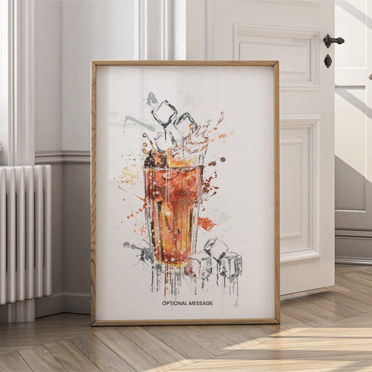 Kitchen Wall Art Decor - Cola Glass - Soda Pop - {VARIATION}