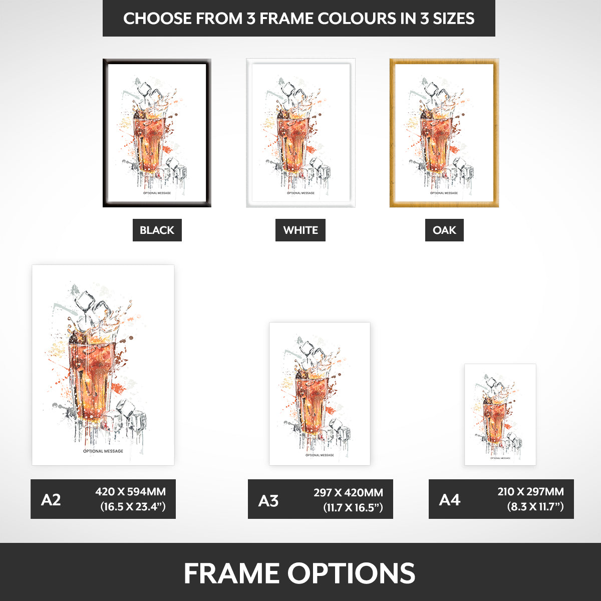 Frame options