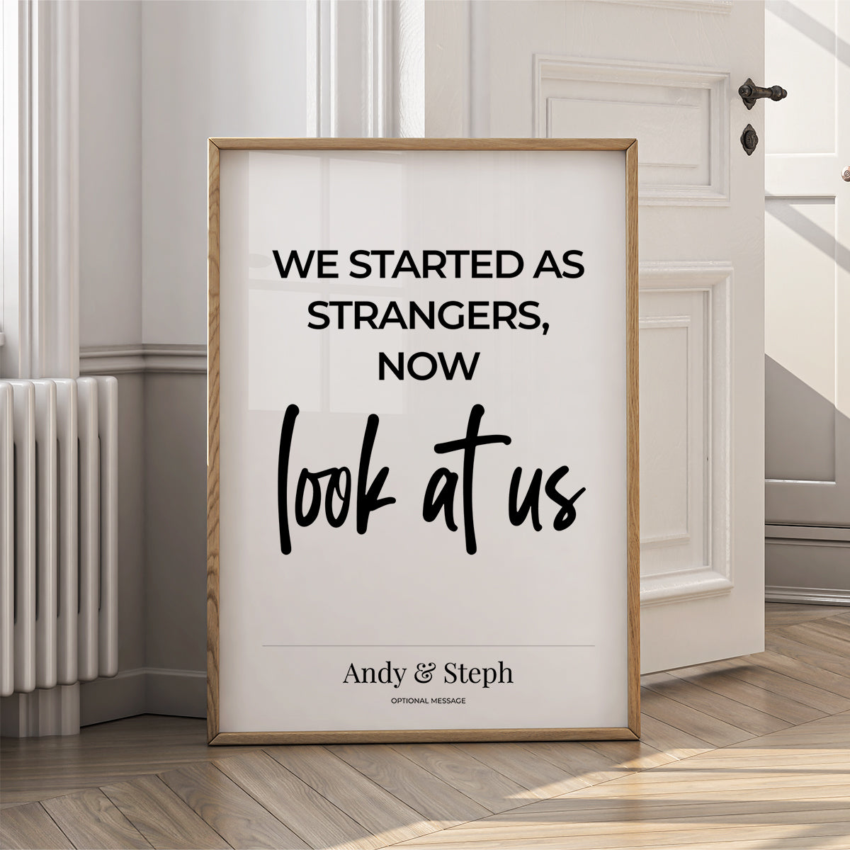 Couples Affirmation Poster - Now Look At Us - {VARIATION}