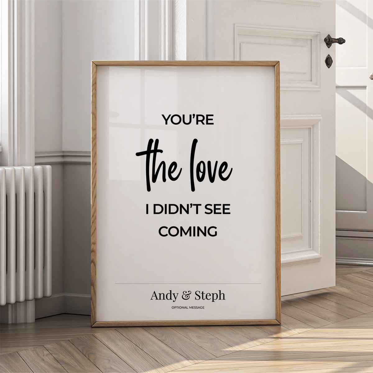 Couples Affirmation Poster The Love I Didn’t See Coming HeyChimp