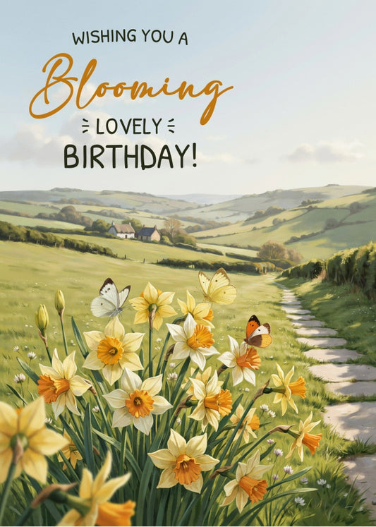 Wishing You A Blooming Lovely Birthday