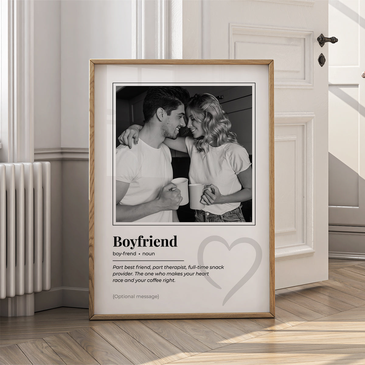 Personalised Wall Art Print for Boyfriend - Definition Poster - {VARIATION}