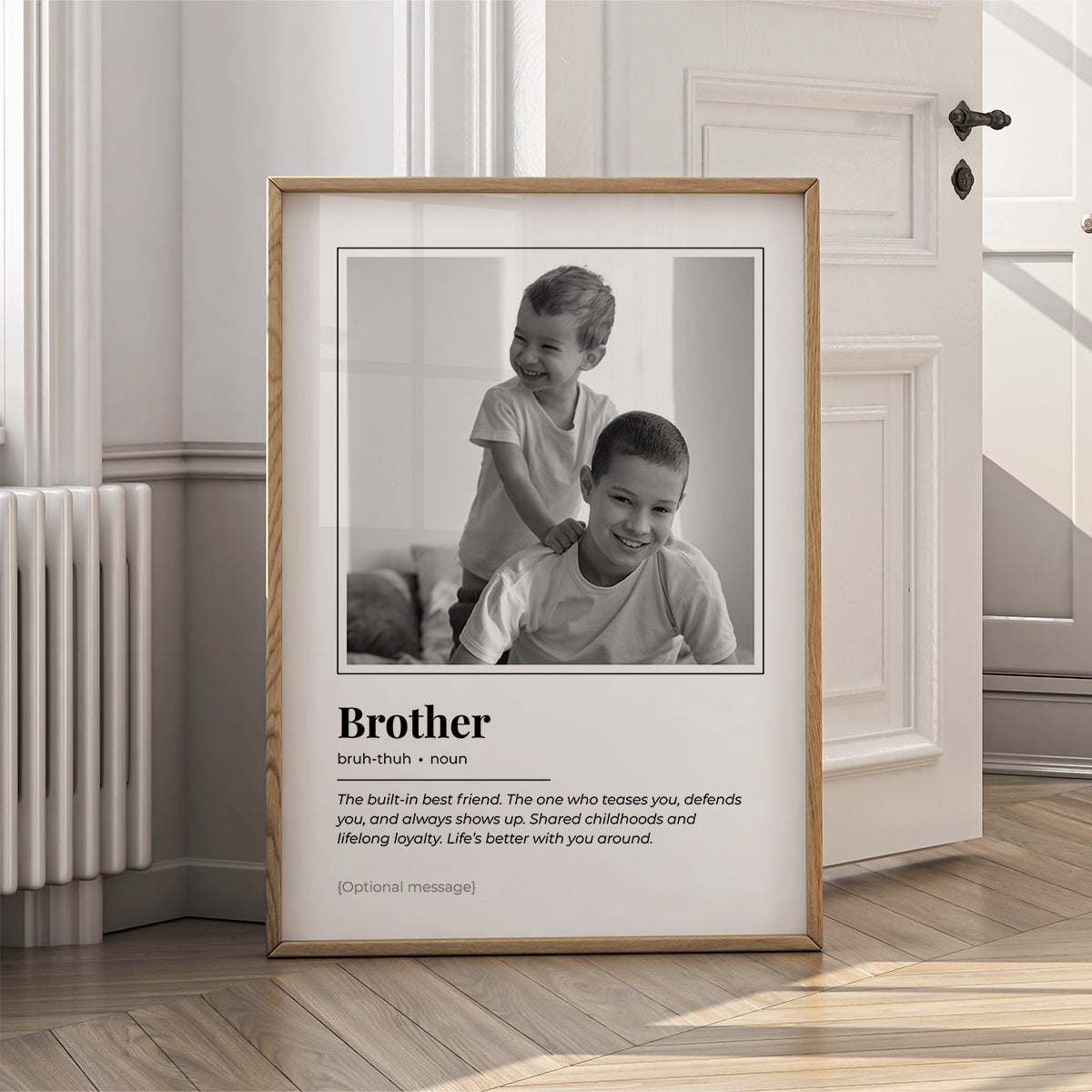Personalised Wall Art Print for Brother - Definition Poster - {VARIATION}