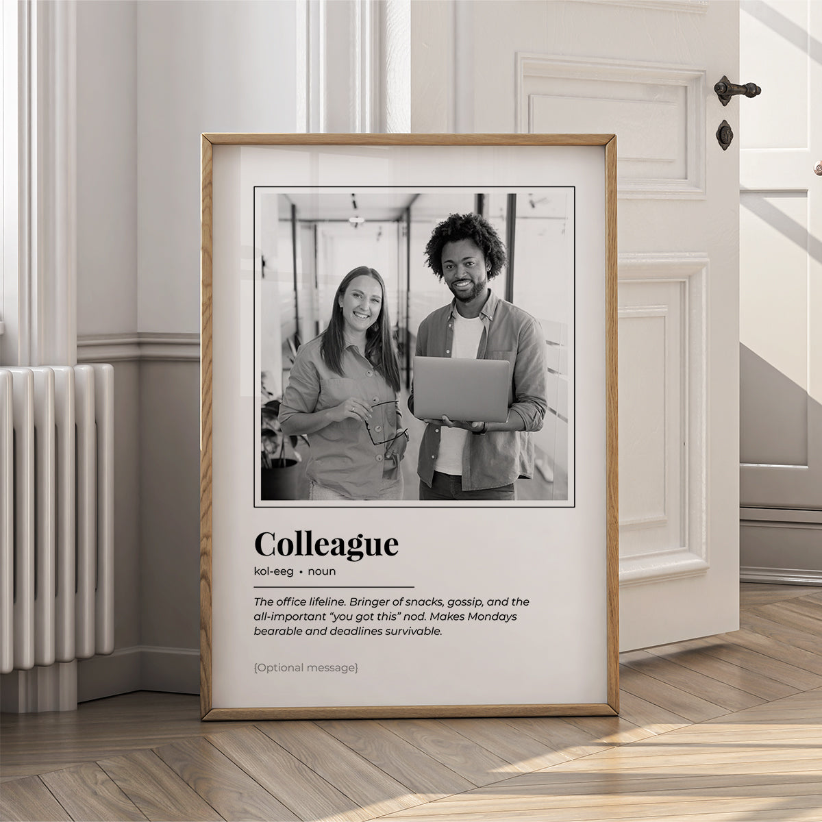 Personalised Wall Art Print for Colleague - Definition Poster - {VARIATION}