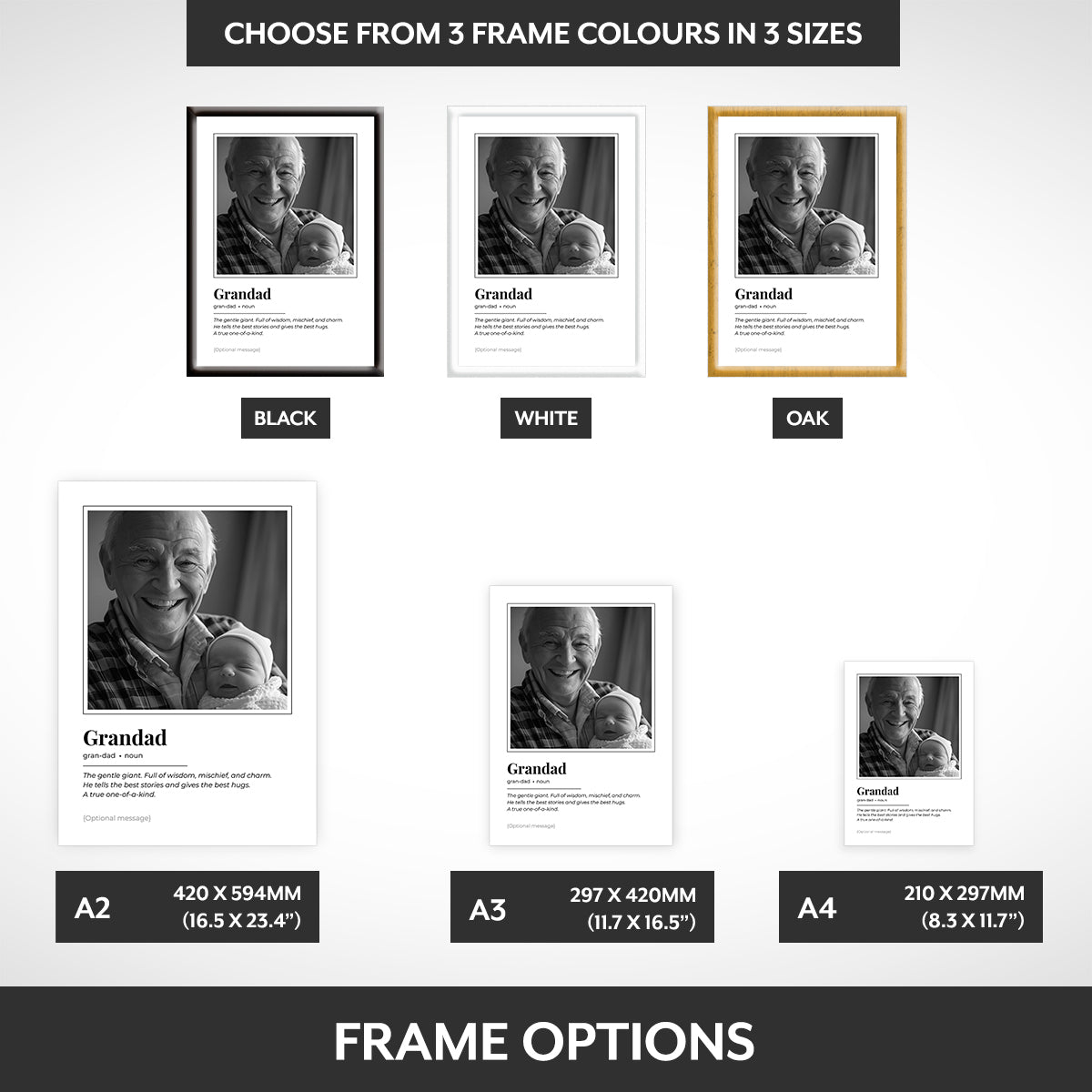 Frame options