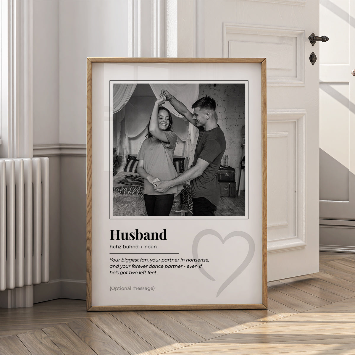 Personalised Wall Art Print for Husband - Definition Poster - {VARIATION}