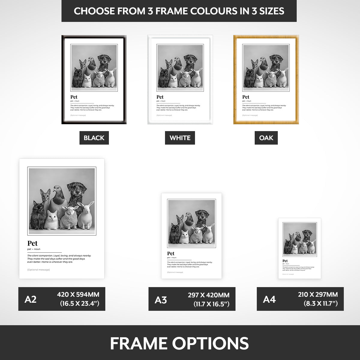 Frame options