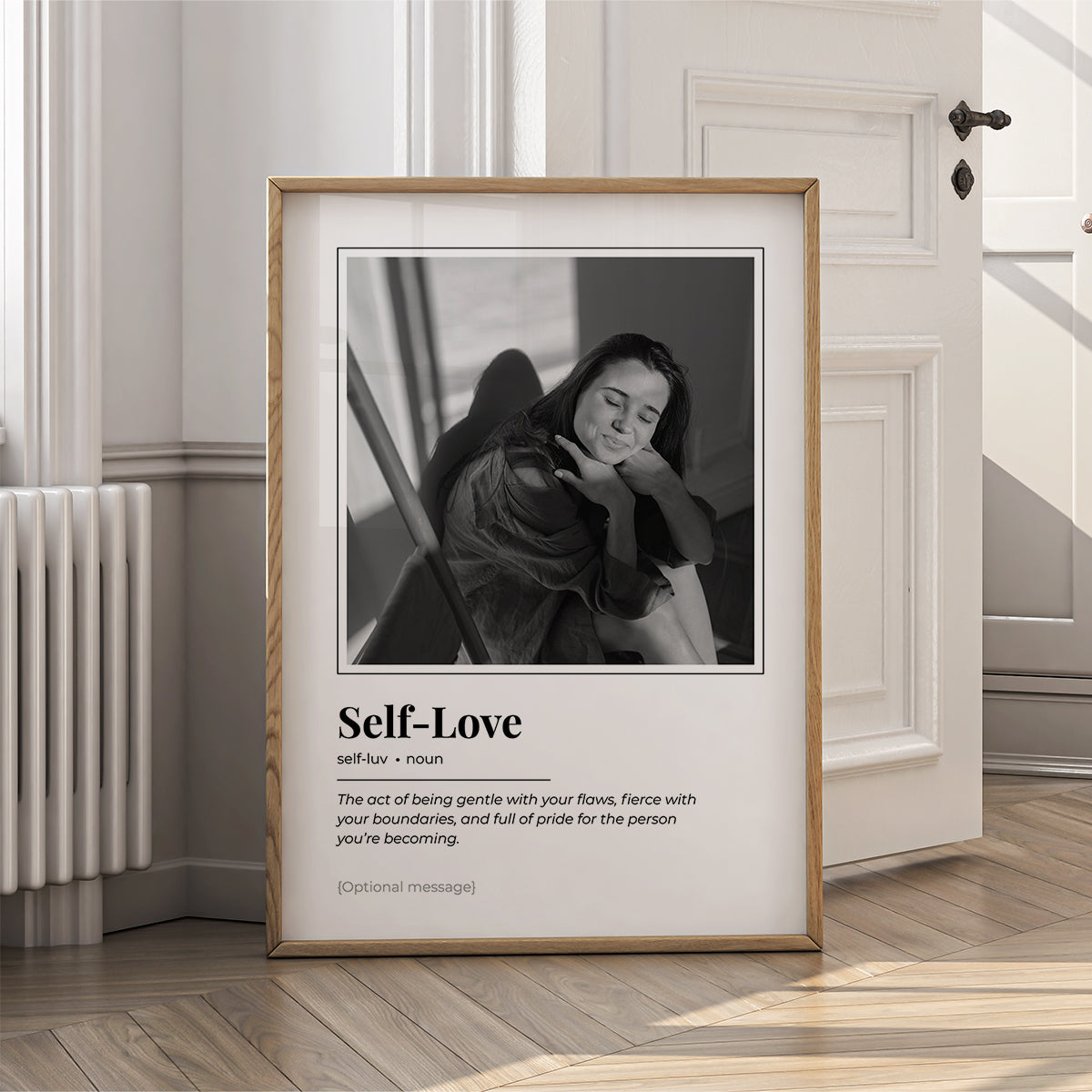 Motivational Wall Art Print - Self Love Dictionary Style Definition Poster - {VARIATION}