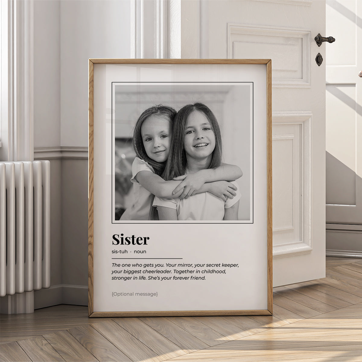 Personalised Wall Art Print for Sister - Definition Poster - {VARIATION}