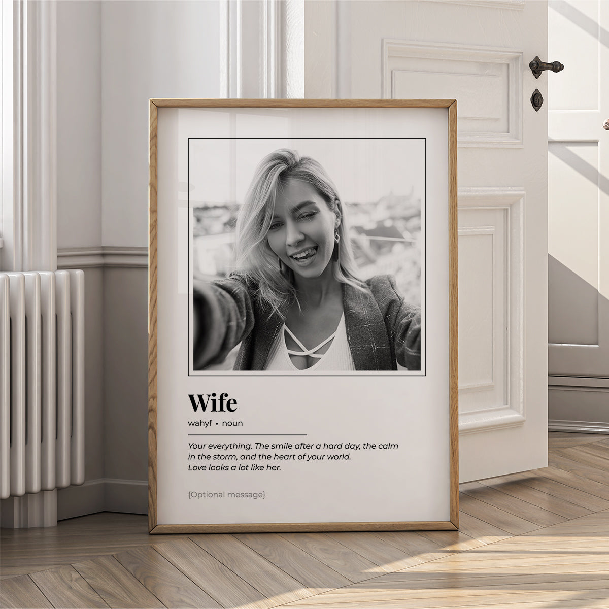 Personalised Wall Art Print for Wife - Definition Poster - {VARIATION}