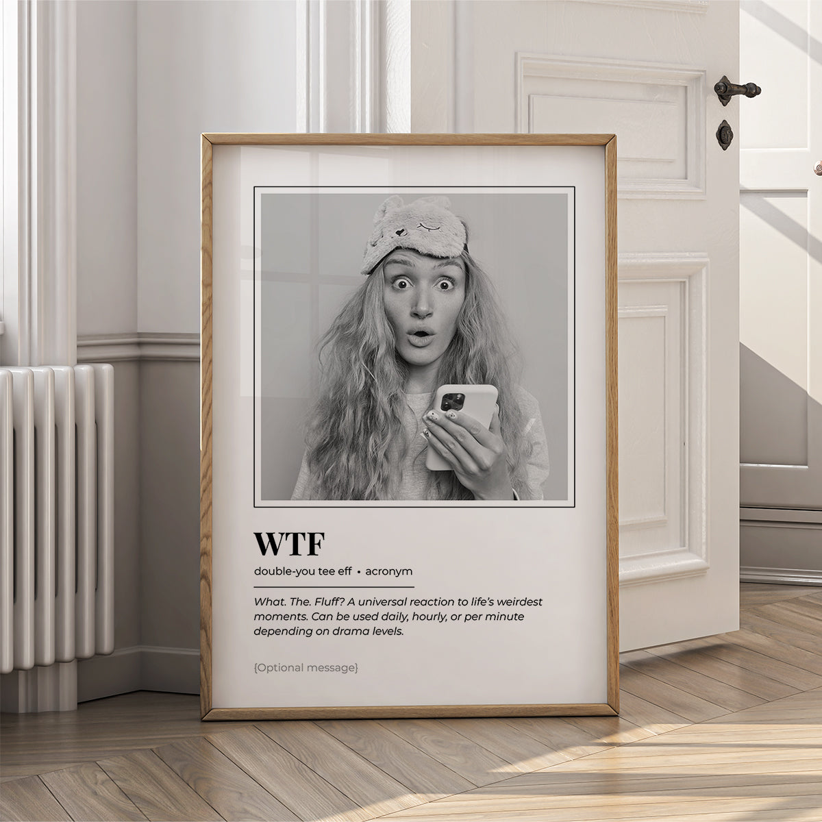 Funny Wall Art Print - WTF Dictionary Style Definition Poster - {VARIATION}