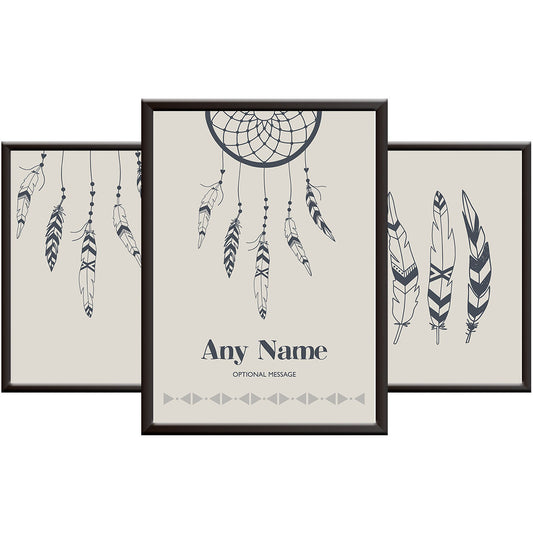 Dream Catcher Wall Art Print Set