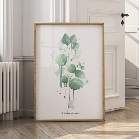 Living Room Wall Art Decor - Eucalyptus Leaves Prints (D2) - {VARIATION}