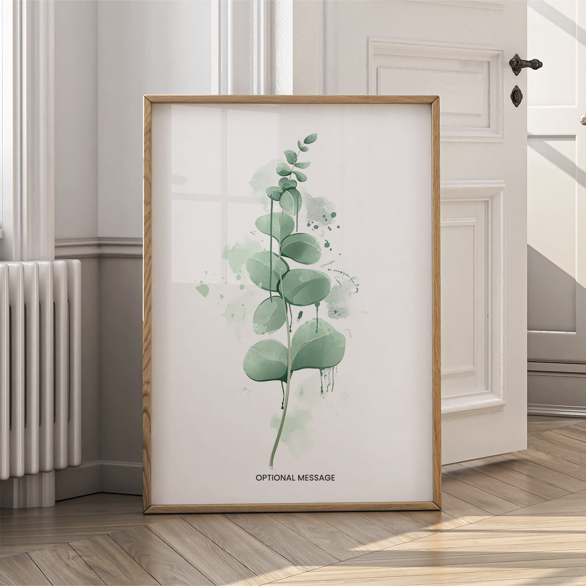 Living Room Wall Art Decor - Eucalyptus Leaves Prints (D3) - {VARIATION}