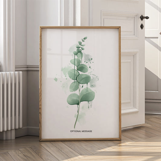 Living Room Wall Art Decor - Eucalyptus Leaves Prints (D3) - {VARIATION}