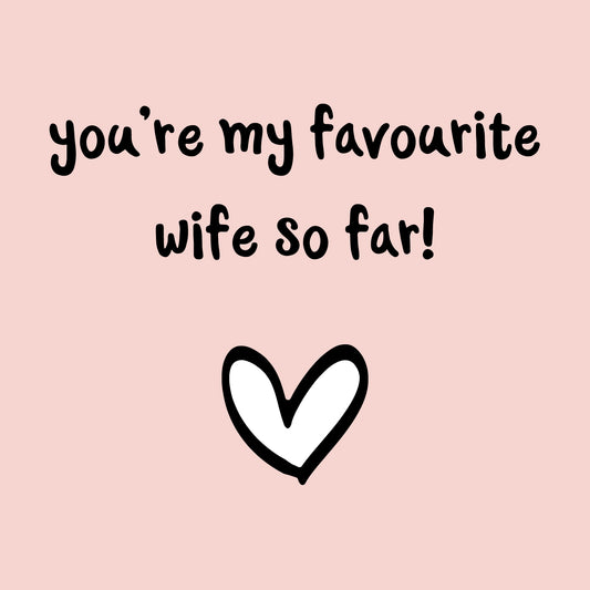 Wife Birthday Cards from Husband - Favourite So Far