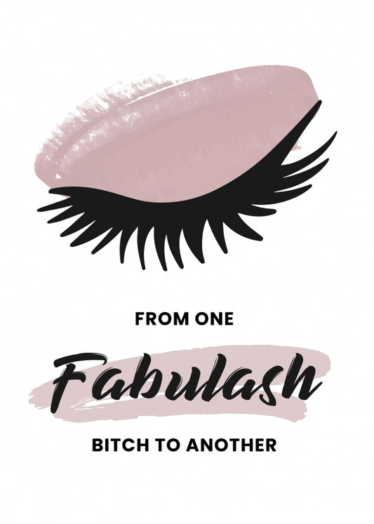 Rude Birthday Cards for Women, Sister or Best Friend Birthday Card - Fabulash!