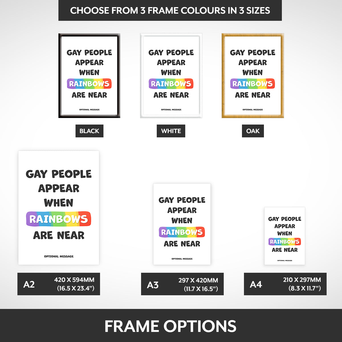 Frame options