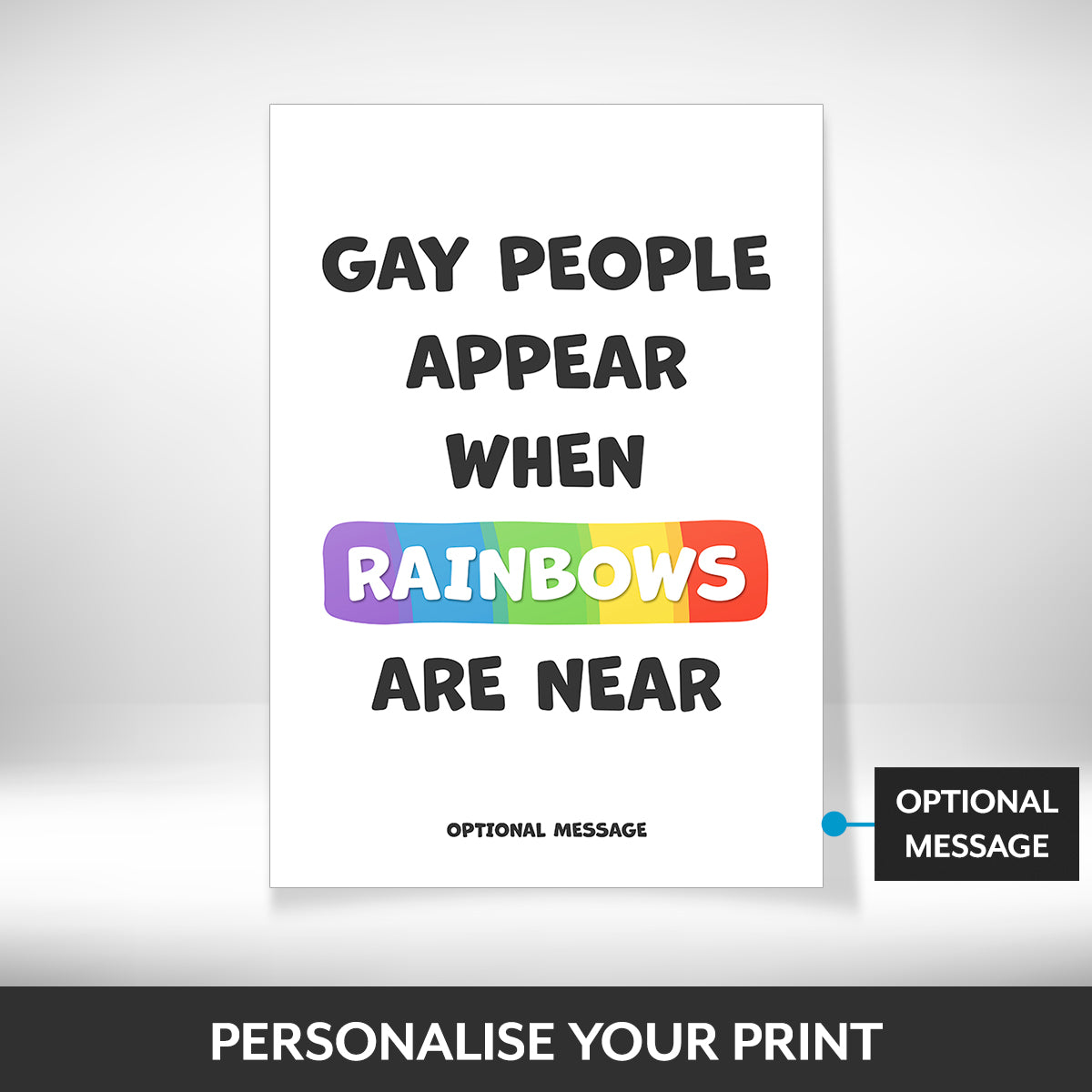 What can be personalised on this framed wall art