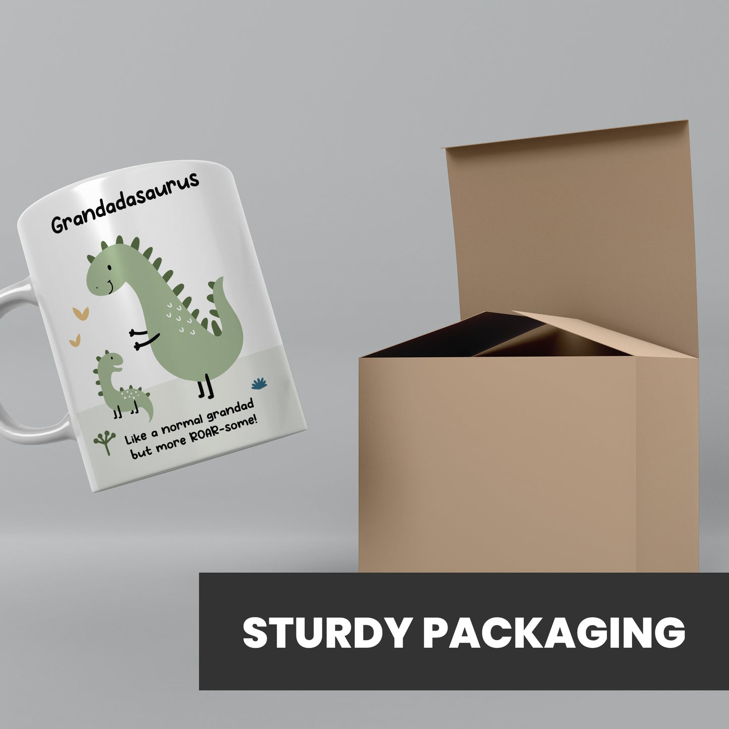 Gifts for grandad dispatched in sturdy packaging