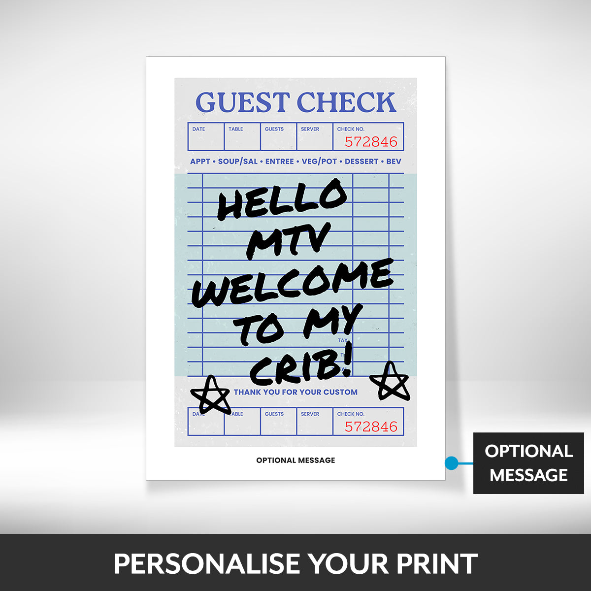 What can be personalised on this pictures for hallway