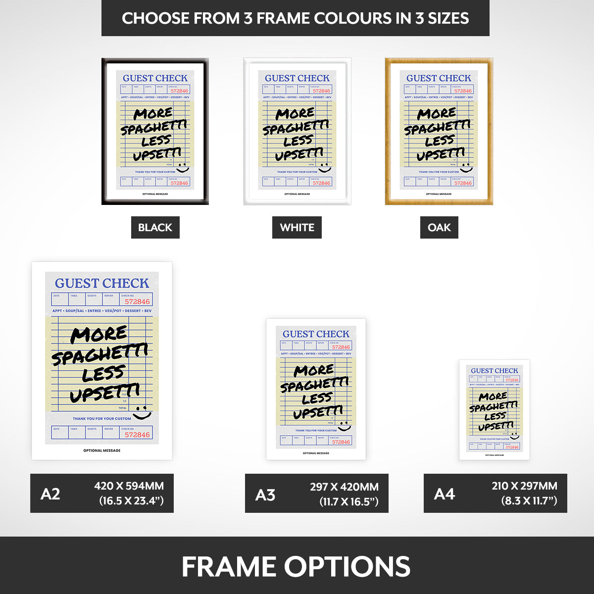 Frame options
