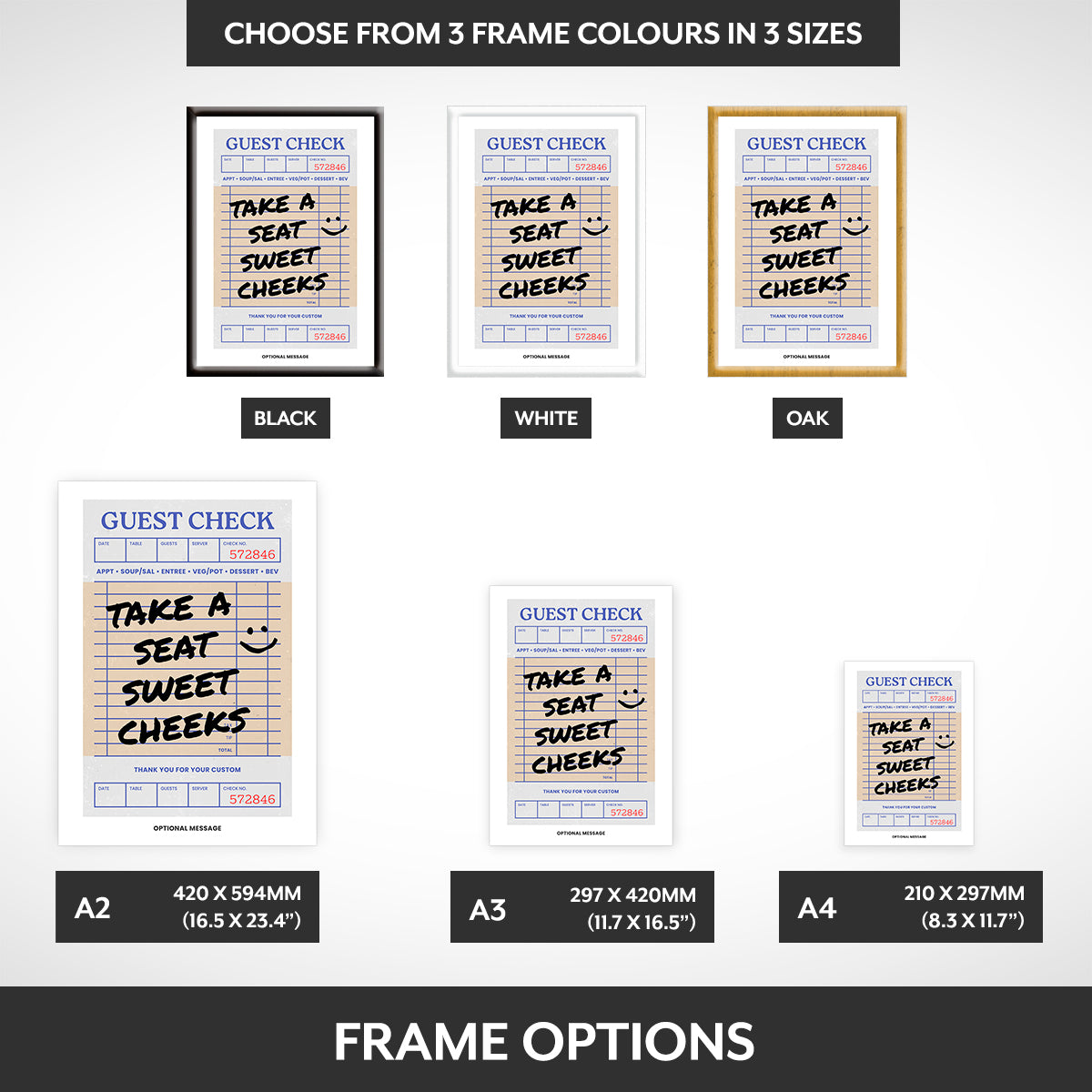Frame options