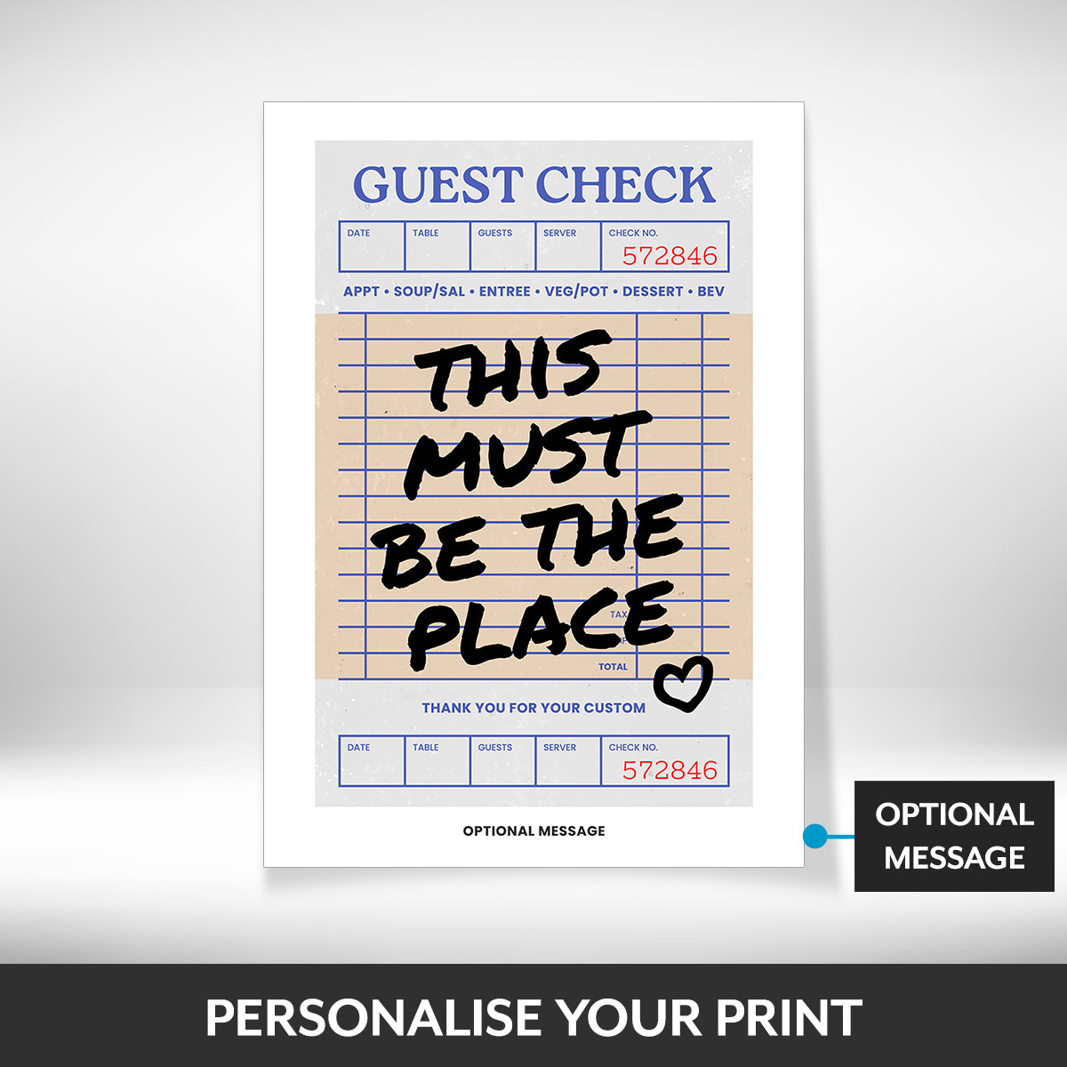 What can be personalised on this pictures for living room walls