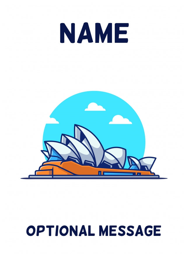 Sydney Opera House Greetings Card