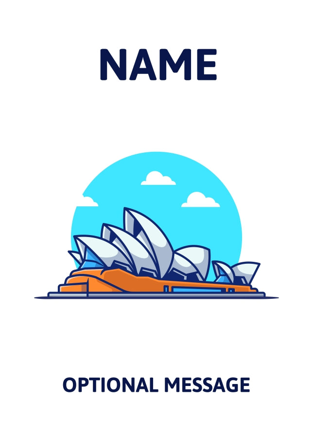 Sydney Opera House Greetings Card