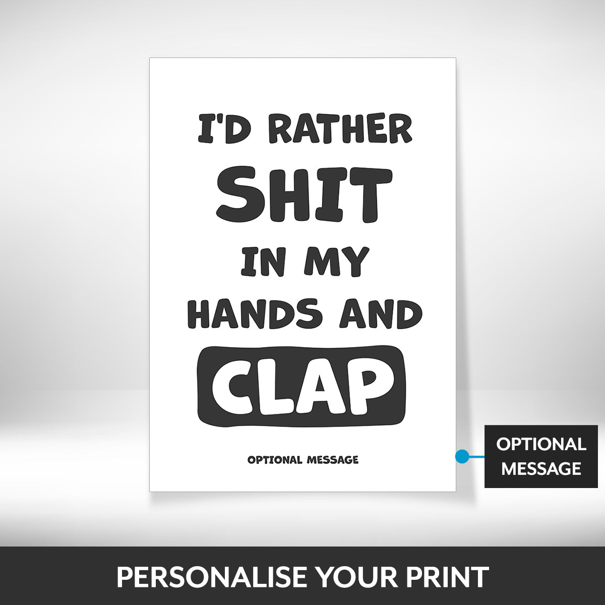 What can be personalised on this framed wall art