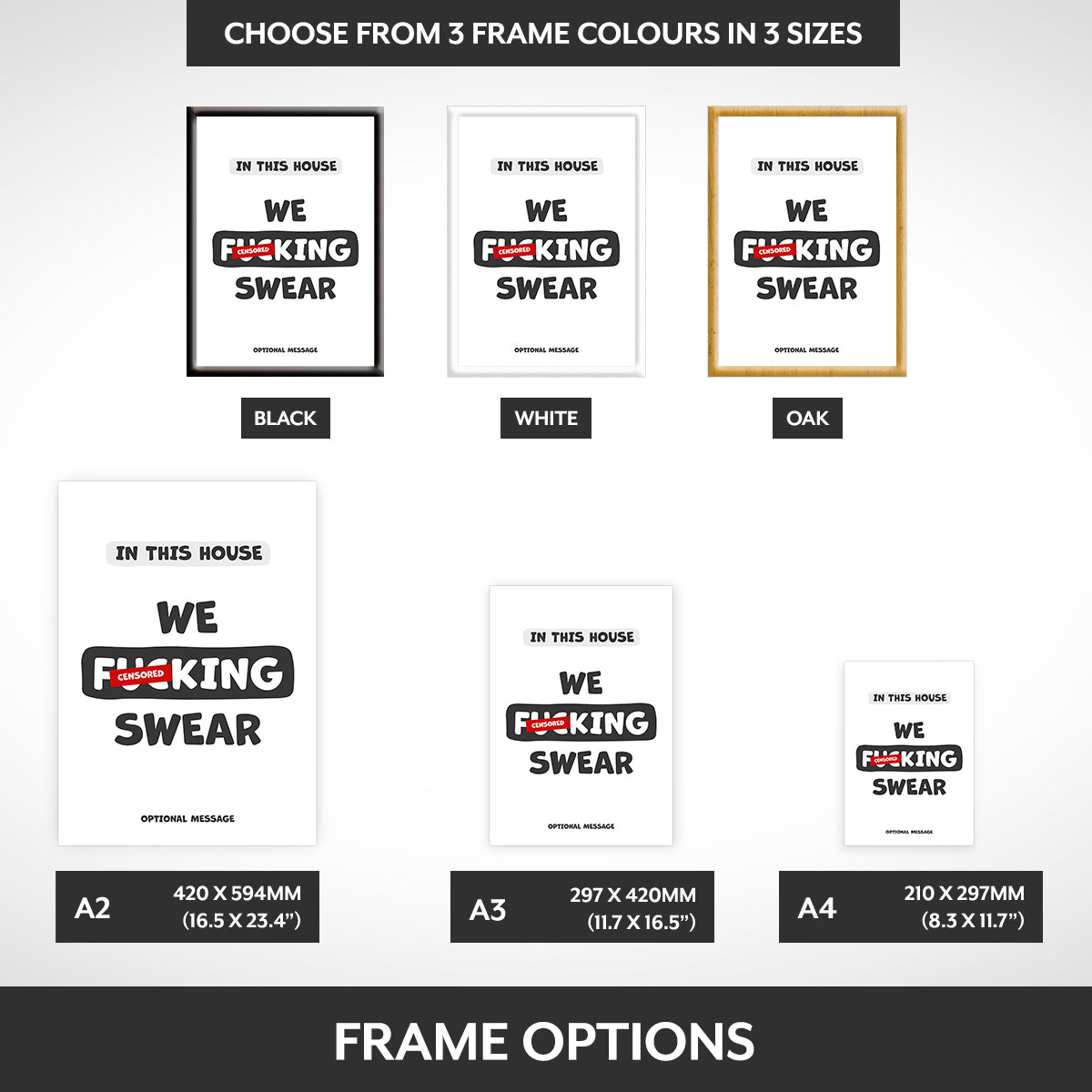 Frame options
