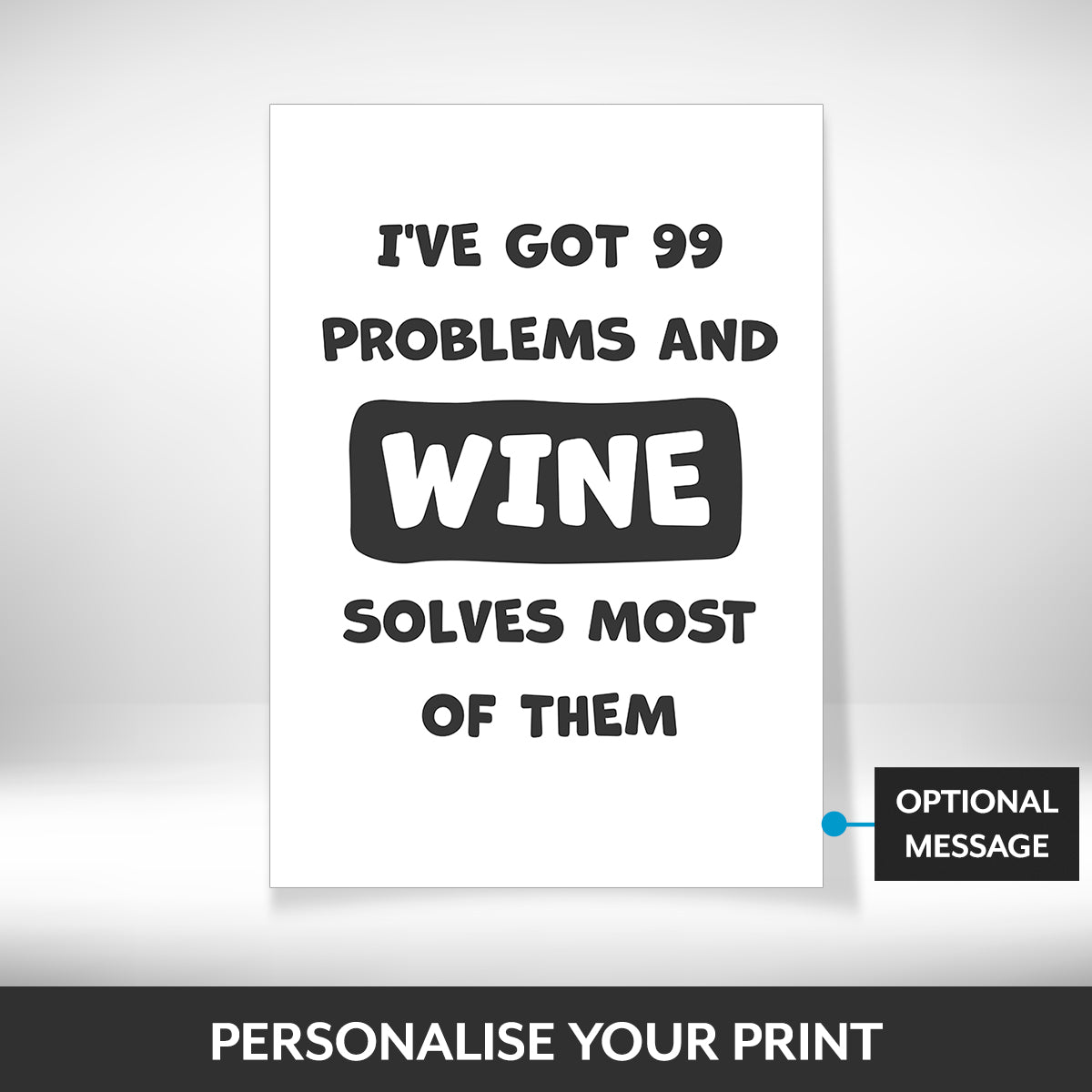 What can be personalised on this framed wall art