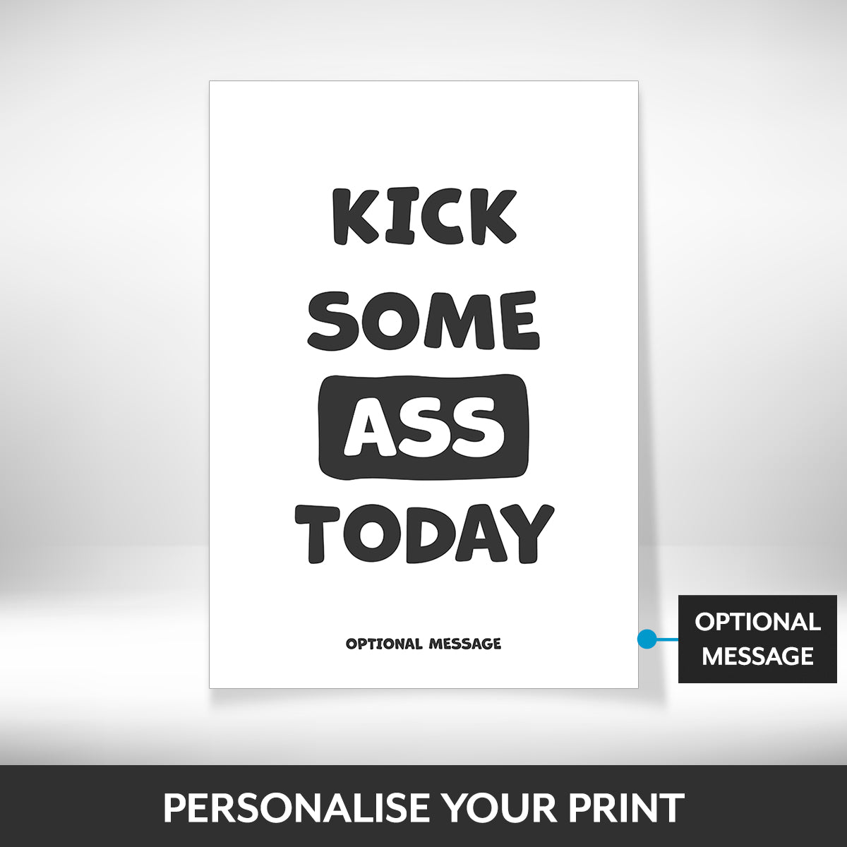 What can be personalised on this framed wall art