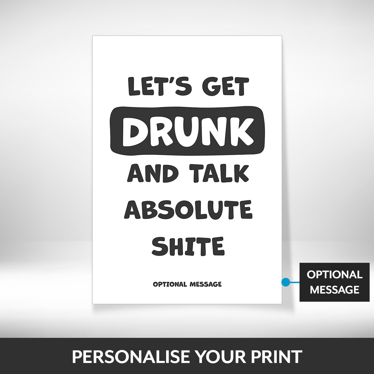 What can be personalised on this framed wall art