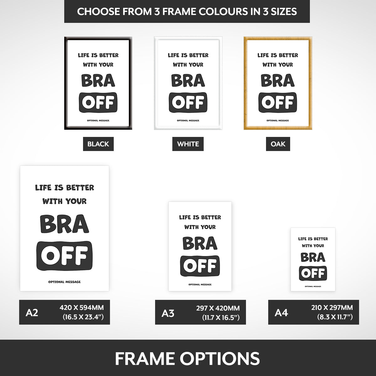 Frame options