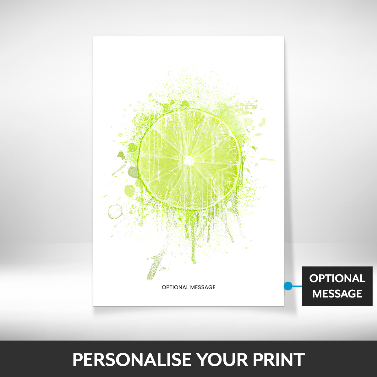 What can be personalised on this pictures for kitchen walls