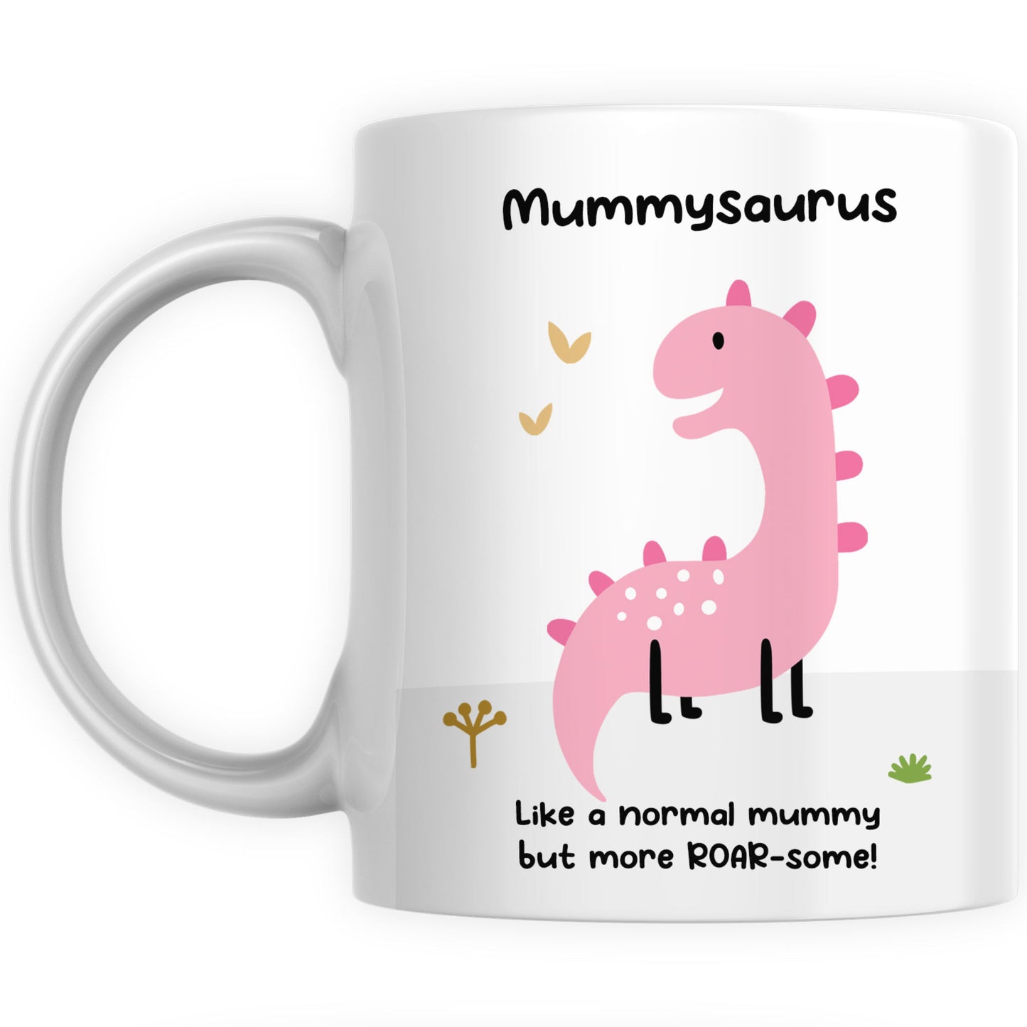Personalised Mummysaurus Coffee Mug Gift - Mummy Gifts for Birthday or Christmas