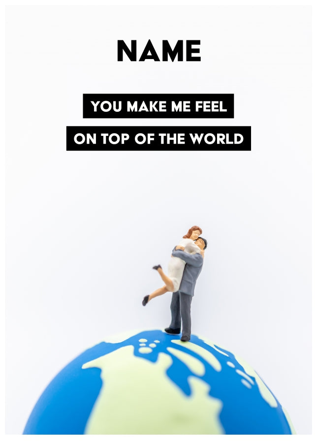 On Top Of The World Card