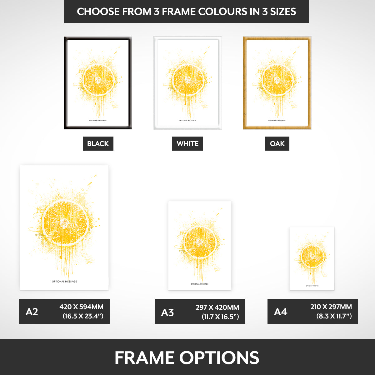 Frame options