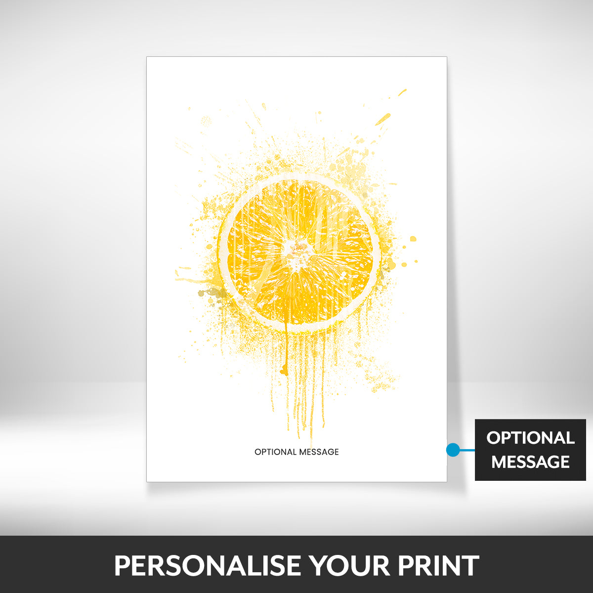 What can be personalised on this pictures for kitchen walls