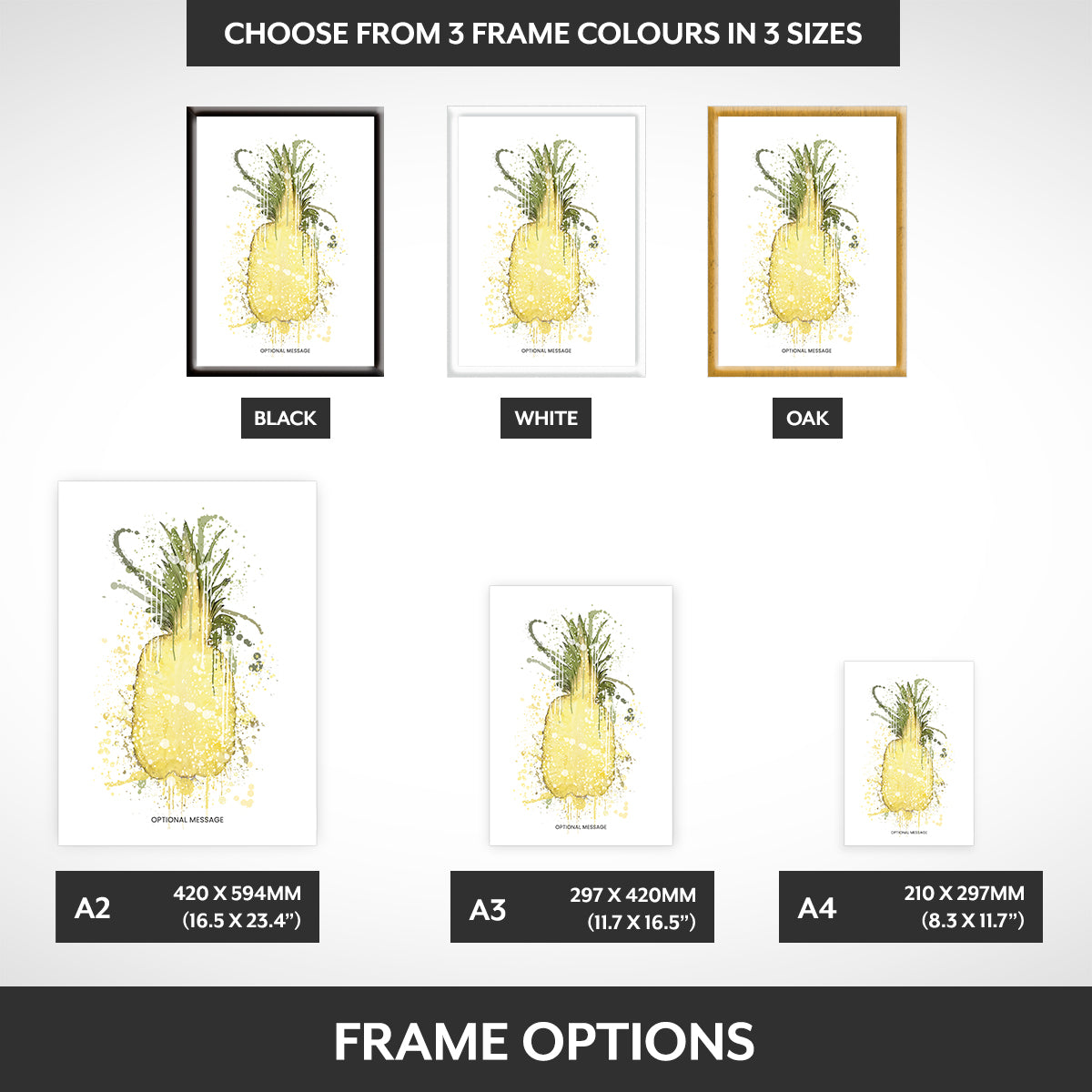 Frame options
