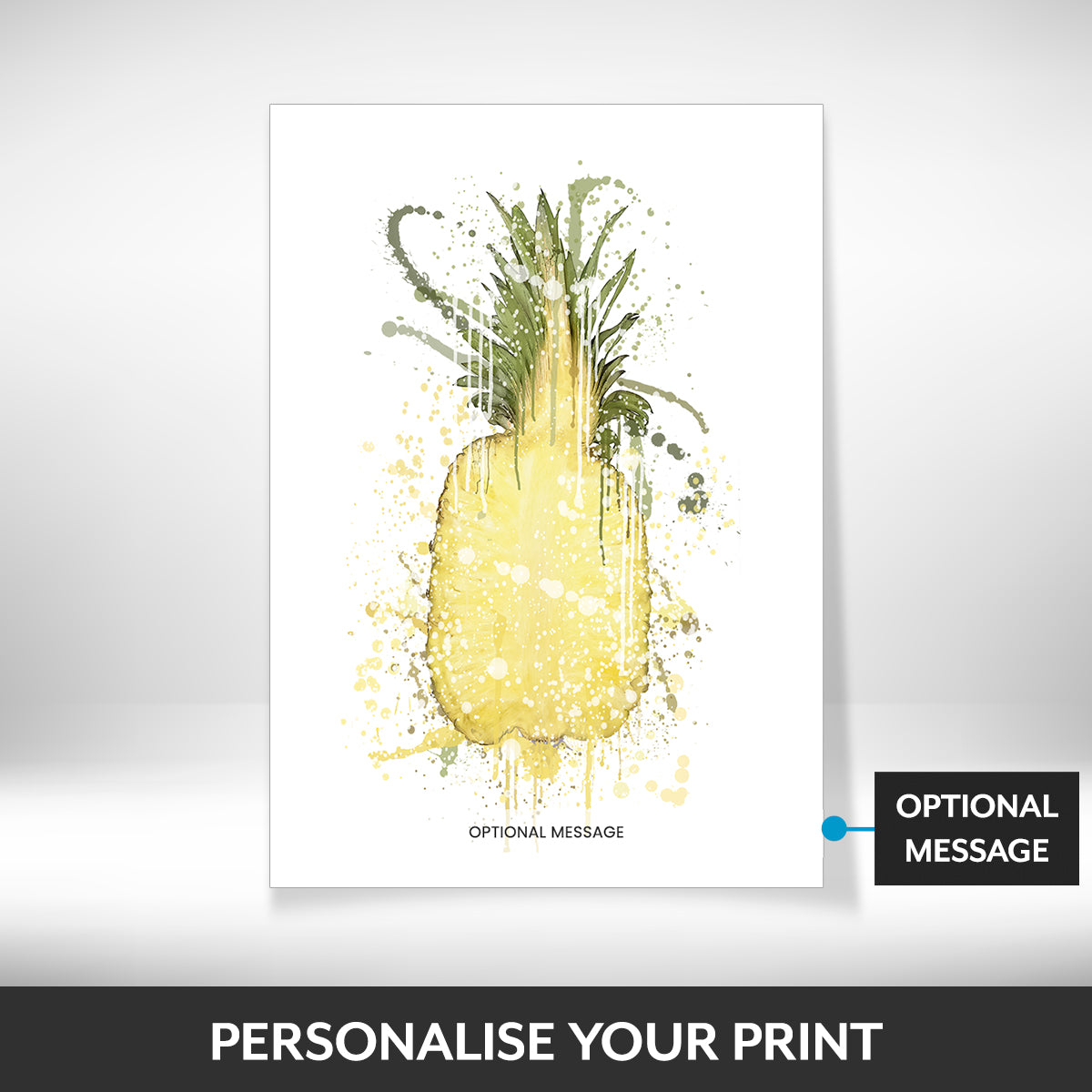 What can be personalised on this pictures for kitchen walls