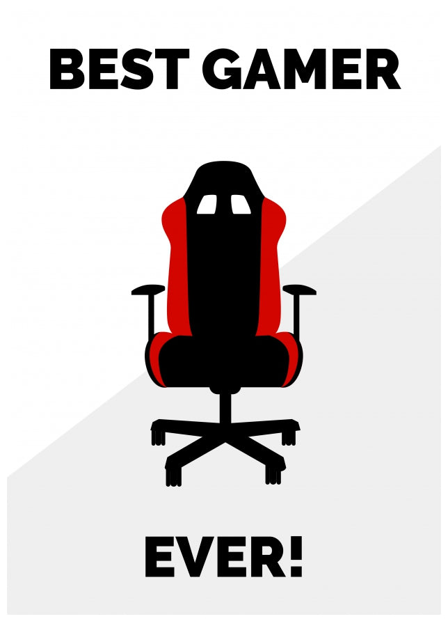 Gamer Birthday Card for Son Adult Grandson - Best Gamer Ever!