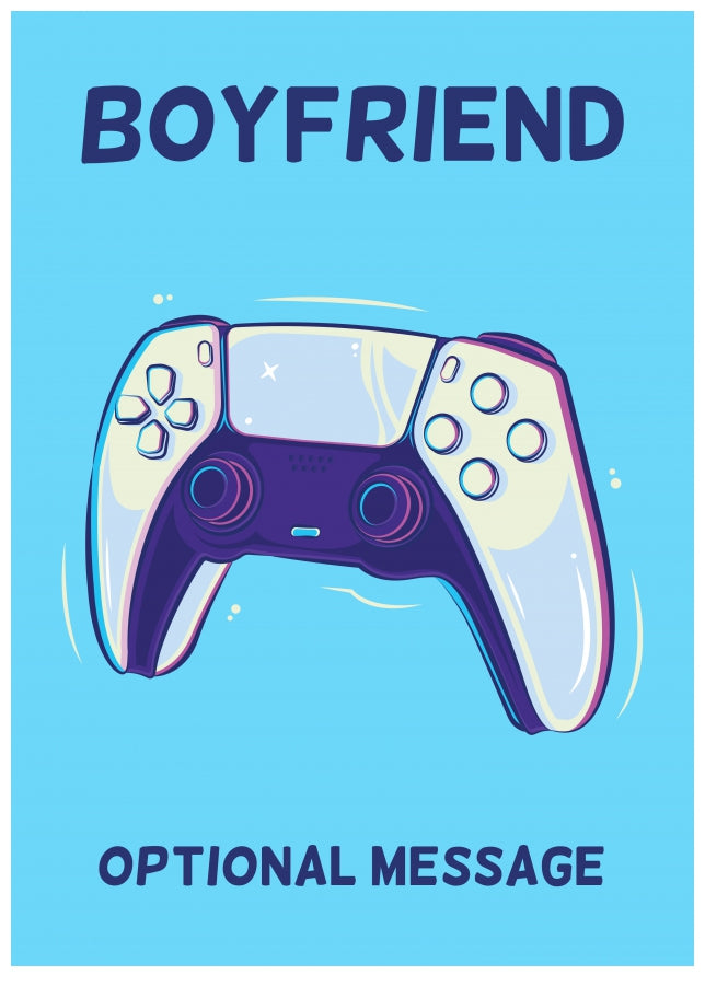 PS5 Controller Card for Boyfriend - Birthday / Christmas