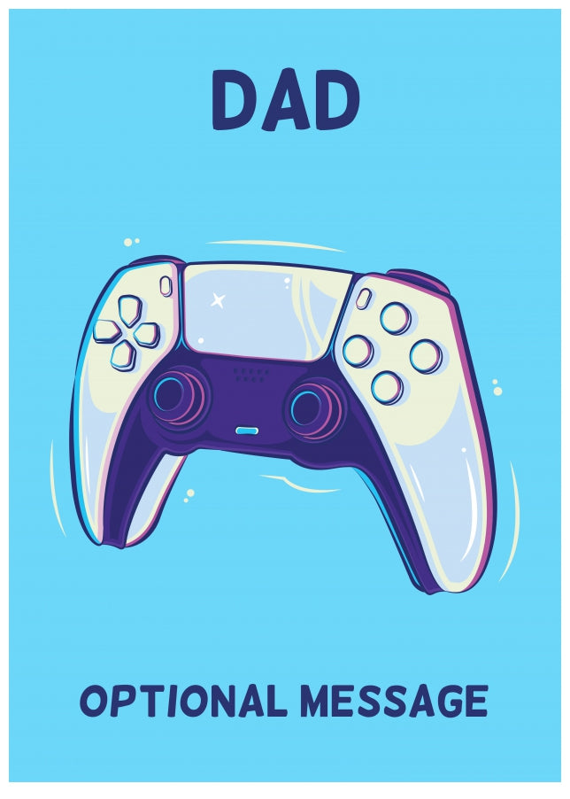 PS5 Controller Card for Dad - Birthday / Christmas