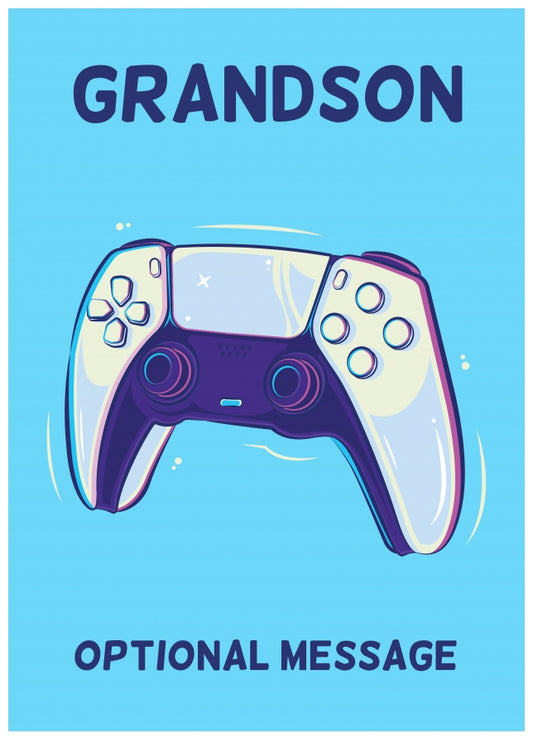 PS5 Controller Card for Grandson - Birthday / Christmas