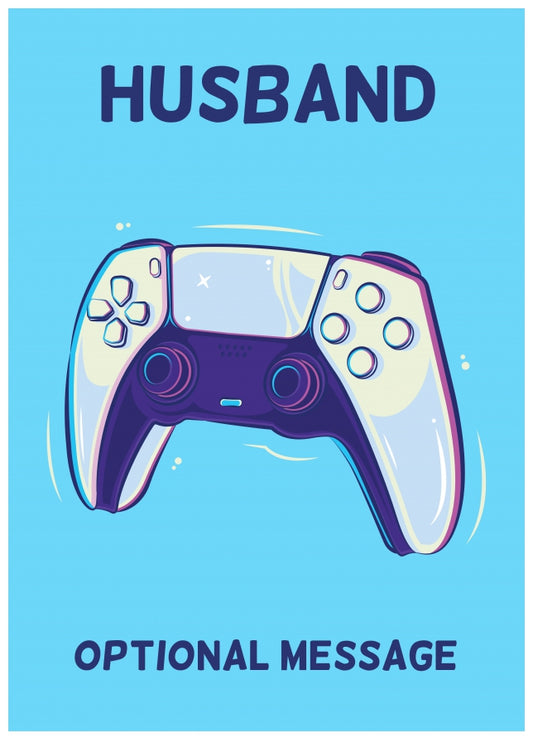 PS5 Controller Card for Husband - Birthday / Christmas